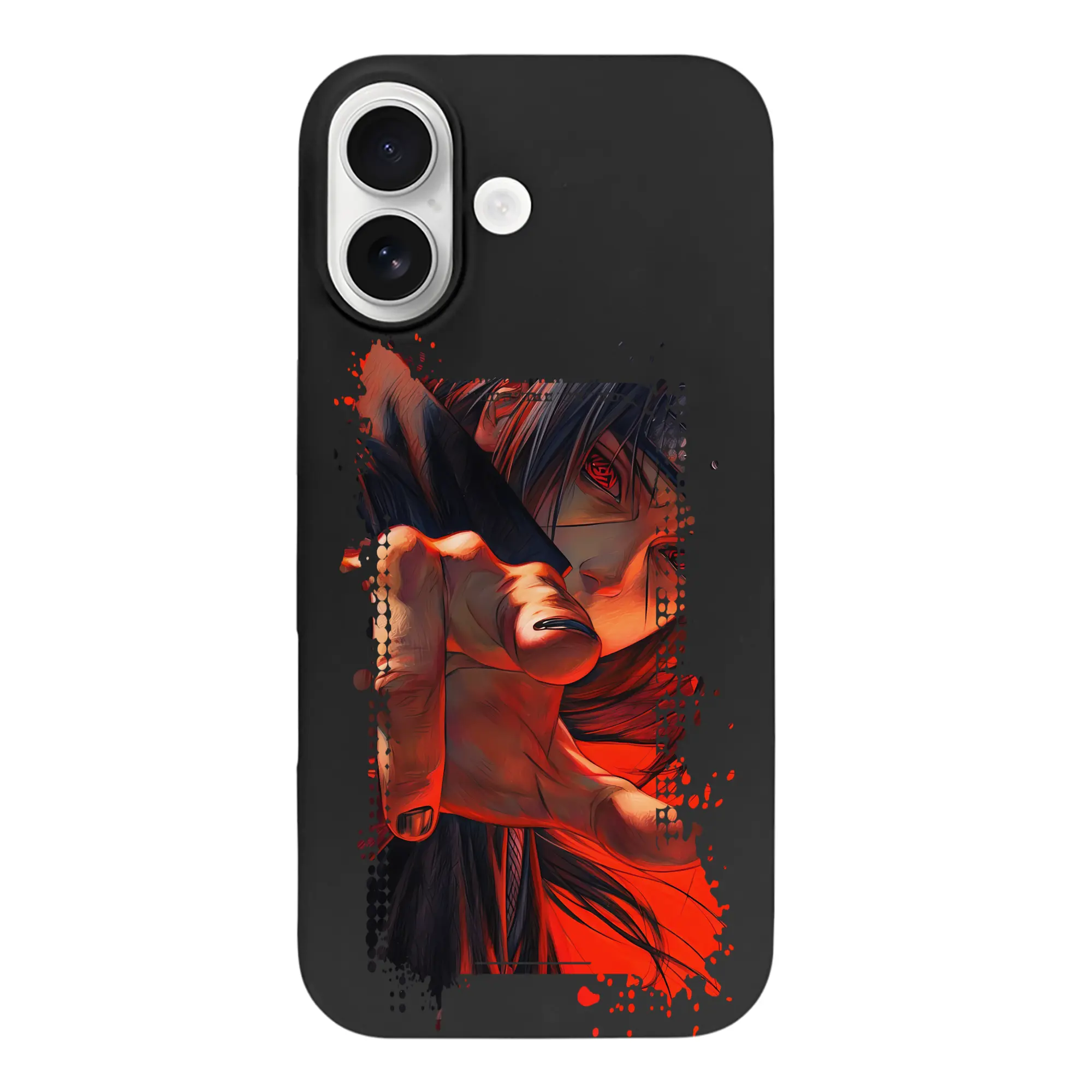 ナルト グッズ うちは イタチ - iPhone 17 シリーズ シリコンケース 薄型 耐衝撃 指紋防止 ソフトタッチカバー 精密フィット 傷防止 保護ケース iPhone 17/17 Air/17 Pro/17 Pro Max 対応